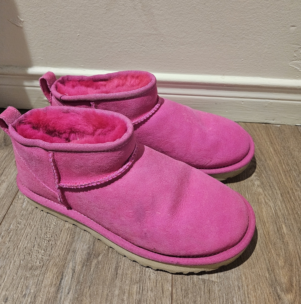 UGG Ultra Mini Hot Pink Boots